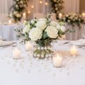 Perles décoratives blanches Ø10mm 115 pcs | Floristik24.be