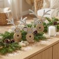 Tête d'élan debout pour se tenir 18cm x 16cm 3pcs | Floristik24.be
