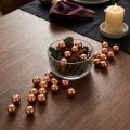 Perles décoratives cuivre métallisé 14mm 35 pcs | Floristik24.be