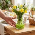 Perles déco vert pomme Ø8mm 250p | Floristik24.be