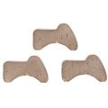 Pieds pour pots de fleurs, rehausseurs pratiques, accessoires pour balcon et terrasse, 7 cm, lot de 3 | Floristik24.be