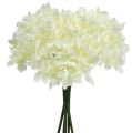 Floristik24 Hortensia bouquet de fleurs artificielles blanc L27cm