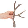 Bois de cerf décoratifs artificiels, ornements de Noël rustiques, 29 cm, lot de 2 | Floristik24.be