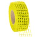 Floristik24 Ruban en maille jaune, 4,5 cm, ruban cadeau pour décoration créative