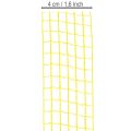 Ruban en maille jaune, 4,5 cm, ruban cadeau pour décoration créative | Floristik24.be