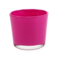 Floristik24 Mini vase de table rose Ø10cm H9cm