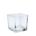 Floristik24 Cubes en verre transparent 8cm x 8cm x 8cm 6pcs