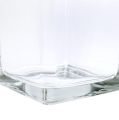Floristik24 Cubes en verre transparent 8cm x 8cm x 8cm 6pcs