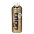 Floristik24 Peinture décorative en aérosol effet chrome doré, Montana Cans 400 ml