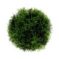 Floristik24 Boule d&#39;herbe verte boule décorative artificielle Ø15cm 1pc