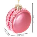 Pendentif macaron pour sapin de Noël 6 cm | Floristik24.be