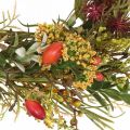 Floristik24 Déco couronne églantier artificielle couronne d&#39;automne fleurs artificielles Ø25cm