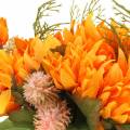 Floristik24 Bouquet de chrysanthèmes Mix Orange 35cm
