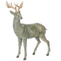 Floristik24 Figurine de cerf décorative, debout, détaillée, 43 cm
