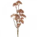 Floristik24 Floraison déco branche rose foncé Fleurs de prairie artificielles 88cm