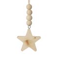 Floristik24 Décoration étoile en bois cintre décoratif décoration étoile en bois brûlé 8×8×1cm