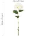 Hortensia artificiel à longue tige, fleur artificielle de 60 cm | Floristik24.be