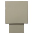 Pot de fleurs cubique vert, 22