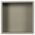 Pot de fleurs cubique vert, 22