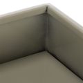Pot de fleurs cubique vert, 22