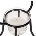 Porte-bougie renne avec verre pour bougie chauffe-plat, 28 cm | Floristik24.be