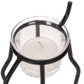 Porte-bougie renne avec verre pour bougie chauffe-plat, 15 cm | Floristik24.be