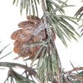 Branche de pin artificielle avec pommes de pin, branche décorative, artificielle, 80 cm, 3 pièces | Floristik24.be