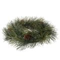 Couronne artificielle de branches de pin avec pommes de pin 60 cm | Floristik24.be