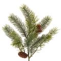 Floristik24 Branche de Noël artificielle, branche décorative avec pommes de pin