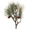Floristik24 Branche de pin artificielle avec pommes de pin, décoration de salon, 93 cm