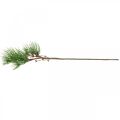 Floristik24 Branche décorative Branche de pin artificielle avec baies vertes, rouges 58cm