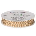 Ruban cadeau, cordon bicolore,