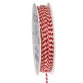 Floristik24 Cordon à motif zigzag en rouleau pour loisirs créatifs et emballage, diamètre 3 mm, longueur 20 m