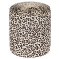 Ruban cadeau imprimé léopard pour décoration créative, ruban frisé 10 mm 100 m | Floristik24.be