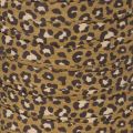 Ruban frisé, motif léopard,