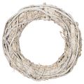 Floristik24 Couronne de branches pour porte, grande décoration 40 cm