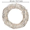 Couronne de branches pour porte, grande décoration 40 cm | Floristik24.be