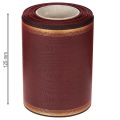Ruban couronne Bordeaux Moiré ruban décoratif 125 mm | Floristik24.be