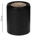 Ruban noir pour couronne 100 mm x 25 m - ruban de deuil, ruban pour nœud, ruban décoratif, fournitures pour fleuristes | Floristik24.be