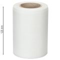 Ruban blanc pour couronne, 125 mm, 25 m, ruban décoratif pour cérémonie funéraire et décoration de tombe | Floristik24.be