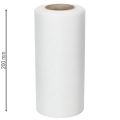 Ruban blanc pour couronne, 200 mm de large, rouleau de 25 m, ruban de deuil, ruban pour nœud, ruban décoratif pour compositions florales funéraires et autres occasions. | Floristik24.be