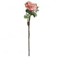 Floristik24 Roses artificielles fleur et bourgeons fleur artificielle rose 57cm