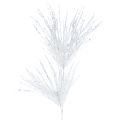 Floristik24 Branche de pin artificielle branche décorative paillettes blanches L80cm