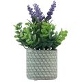 Floristik24 Lavande artificielle en pot céramique violet vert H22cm