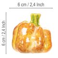 Citrouilles décoratives pour décoration de table automnale, 6 cm, 2 pièces | Floristik24.be