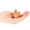 Ensemble de citrouilles : Petites citrouilles décoratives pour la décoration d'automne, 5 cm, lot de 3 | Floristik24.be