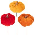 Citrouille décorative sur fil