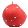 Floristik24 Boule de Noël à accrocher Pères Noël et LED rouge Ø20cm pour piles