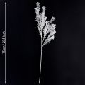 Branche artificielle décorative givrée, décoration d'hiver blanche 78 cm, 2 pièces | Floristik24.be