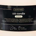 Grande bougie LED à piles avec